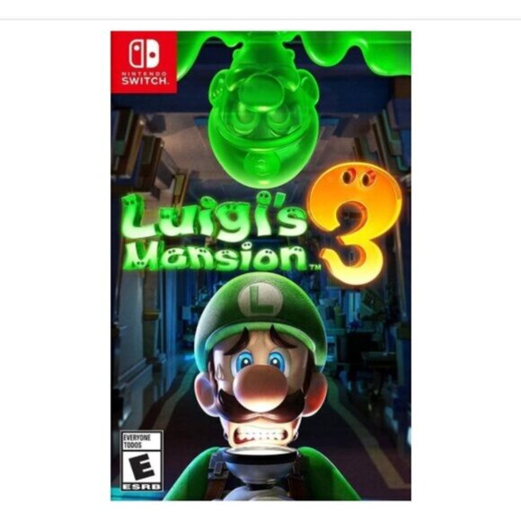 Luigi's Mansion 3 Video Game by Nintendo Switch CASE ONLY - Picture 1 of 6